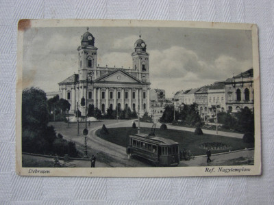 Carte postala Debrecen, Ungaria, 1934 foto