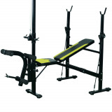 Cumpara ieftin Banca Fitness cu Spatar Reglabil HOMCOM 175x110x202cm | Aosom RO