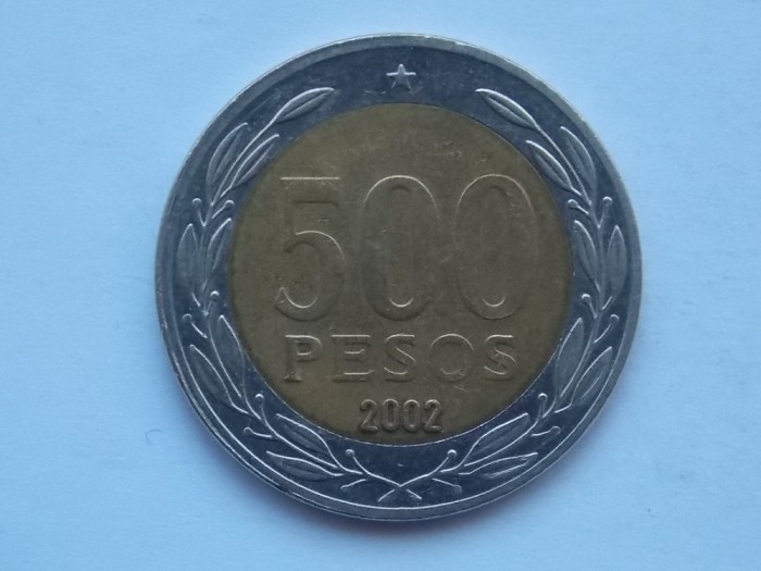 500 PESOS 2002 CHILE