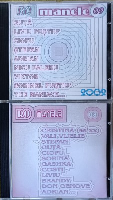 2 Cd-uri cu muzică Ro -Manele 2001-2002 foto
