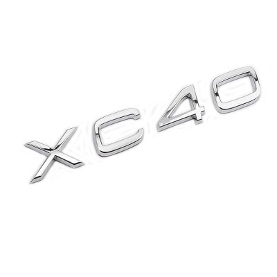 Emblema XC40 spate portbagaj Volvo foto