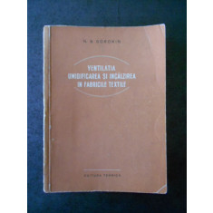 N. S. SOROKIN - VENTILATIA UMIDIFICAREA SI INCALZIREA IN FABRICILE TEXTILE