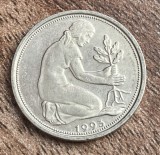 C50 - Moneda foarte veche - Germania - 50 pfennig - 1993 litera A