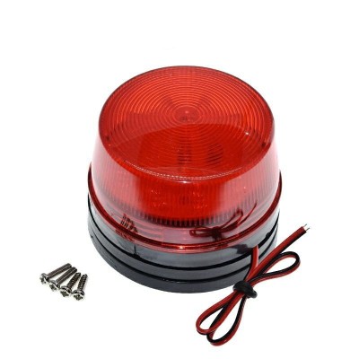 LED rosu intermitent de atentionare SL-79 DC12V foto