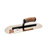 Gletiera inox rigida Premium Gold 45,7x12 cm cu maner Alcantara Olejnik
