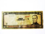 Rara! El Salvador 10 Colones 1995 Cristofor Columb bancnota din imagini la cel mai mic pret