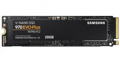 Solid-State Drive (SSD) Samsung 970 EVO Plus NVMe M.2 SSD, 250 GB, PCIe 3 - RESIGILAT foto