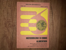 Microbiologie si Chimie Alimentara - Doina Ion, 1997 foto