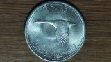 Canada - moneda aniversara argint - 1 dolar / dollar 1967 - Elisabeta II - 23+ g &bull; ⌀ 36.00 mm &bull; argint 800 - centenarul canadian !