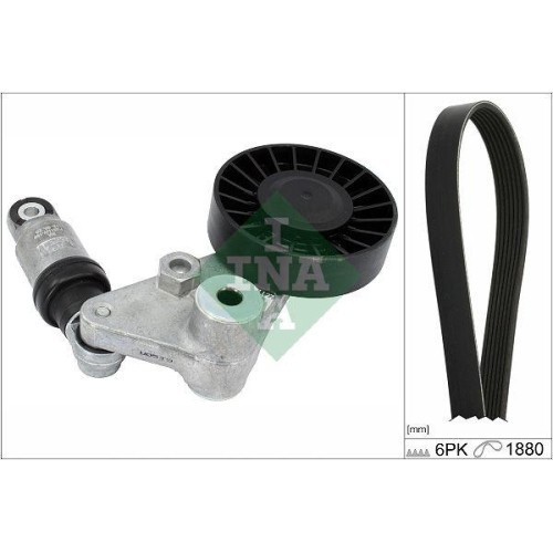 Set curea transmisie Opel Signum Liftback (Z03) 05.03-12.08, Vectra C (Z02) 04.02-, Vectra C Estate (Z02) 10.03-01.09, Vectra C Gts (Z02) 08.02-01.09