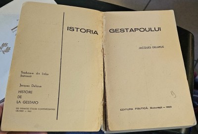 Istoria Gestapoului foto