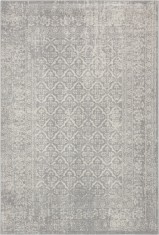 Covor Premium Belgian Model Valencia 22209-556, Marime 80 x 150 cm, Bej, Antialergic, Polipropilena, Living, Dormitor, Sufragerie, Birou foto