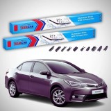 Cumpara ieftin Ștergătoare Toyota Corolla E18 Sedan 2013-2019 | Set Față Flat Premium &ndash; TeamCar&reg;