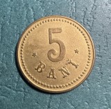 Jeton 5 Bani cariera de granit Muntele Carol I