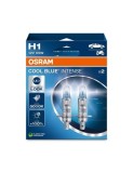 Set 2 Becuri Auto H1 Osram Cool Blue Intense Next Gen 12V 55W 5000K 1500lm