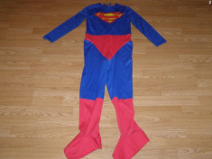 costum carnaval serbare superman pentru copii de 9-10 ani foto