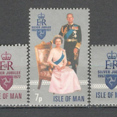 Isle of Man.1977 25 ani de regenta Regina Elisabeth II SUA GI.4