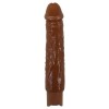 Vibratoare realiste - Pretty Love Rufus Vibrator Realist 21,5 cm 10 Functii de Vibratie Maro Lung si Gros Placere Intensa