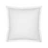 Husa perna, tiv 3cm, Percale alb 125 g/mp, bumbac 100%