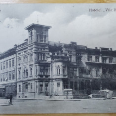 BRASOV , HOTELUL '' VILA KERTSCH '' , CARTE POSTALA ILUSTRATA , 1926