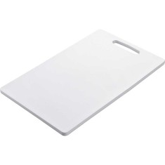 Tocator din plastic pentru bucatarie, semitransparent, 200 x 330 x 9 mm