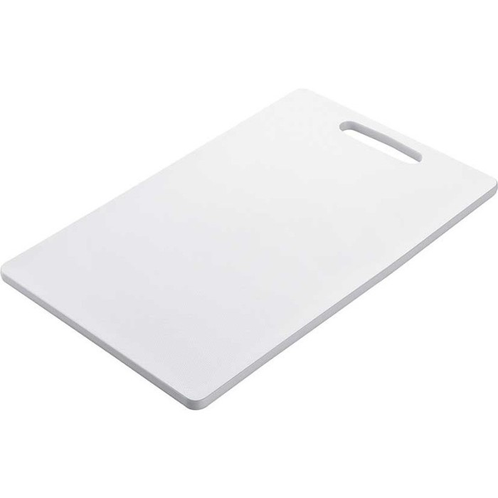 Tocator din plastic pentru bucatarie, semitransparent, 220 x 355 x 9 mm