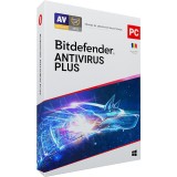 Antivirus Plus - protectie de baza pentru PC- uri Windows, valabila pentru 2 ani, 10 dispozitive, new, BitDefender