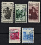 ROMANIA 1931 - Expozitia cercetășească / serie completa, Stampilat