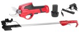 Set foarfeca electrica de gradina 7,2V cu acumulator si tija telescopica