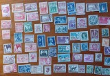 AUSTRALIA--1945-65-''LOT cca 50 timbre diferite stampilat-''--Vezi-Scan