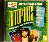 Various &lrm;&ndash; 18 Top Hits International 5/94 VG+ / VG+ cd muzica anii &#039; 90 disco Top 13 Music Germania 1994