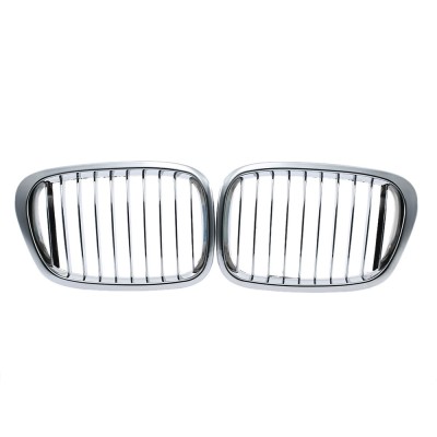 Grila radiator Bmw Seria 5 E39 2000-06.2004, dreapta, crom, 51132005262, 201605-6 , tuning foto