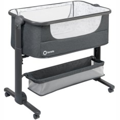 Patut Pliabil Co-Sleeper 3 in 1 Timon, Dark Grey foto