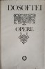 Opere 1 Versuri - Dosoftei, Editie Critica N.A. Ursu, Minerva 1978, Romana, Cartonata, Literatura Clasica, Buna