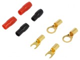 Set Conectori Izolați Negru/Roșu 5mm
