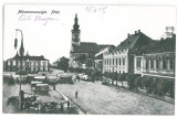 790 - SIGHET, Maramures, Market, Romania - old postcard - used - 1915