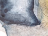 Tablou acuarela nud, semnat indescifrabil, Impresionism, ART