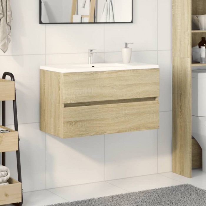 Gossi dulap de chiuveta, stejar sonoma, 80x38,5x45 cm, pal