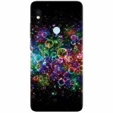 Husa silicon pentru Xiaomi Mi 8, Rainbow Colored Soap Bubbles