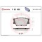 Placute frana Lexus Es ( V4) 03.06-12.12, Es ( V6) 06.12-06.18, Hs (Anf10) 07.09-01.18; Toyota Avalon Sedan ( X3) 01.05-11.12, Avalon Sedan ( X4) 09.