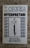 Z.ORNEA -INTERPRETARI ,DEDICATIE