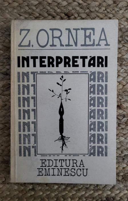 Z.ORNEA -INTERPRETARI ,DEDICATIE