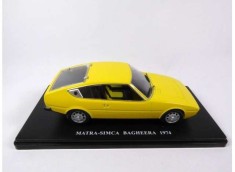 Macheta 1974 Matra Simca Bagheera 1:24 replica metal Galben