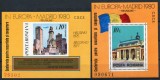 1980 , Lp 1018 , Lp 1019 , Conferinta pentru Securitate si Cooperare in Europa , Madrid , C.S.C.E. , colita dantelata si nedantelata , MNH