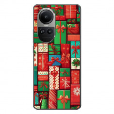 Husa compatibila cu Oppo Reno10 5G Silicon Gel Tpu Model Xmas Gifts Pattern