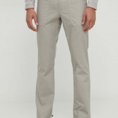 Columbia pantaloni Flex ROC Utility barbati, culoarea gri, drept, 2054024