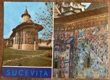 QW25 MS - Carte postala - tematica manastiri - vedere - Manastirea Sucevita 13
