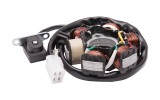 Stator aprindere, universala pentru motoare 4T 50cc, 6 bobine, 5 fire Cod Produs: MX_NEW ISKMRRZ10504TJOY006