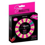 Joc erotic pentru cupluri SEXITIVE Sex Roulette Lovers Game, cu 24 de provocări senzuale