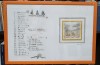LOUTTRE . B (MARC-ANTOINE BISSIERE) GRAVURA -DECEMBRE, Nonfigurativ, Acrilic, Altul